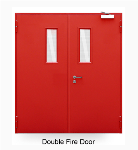 Double Fire Door